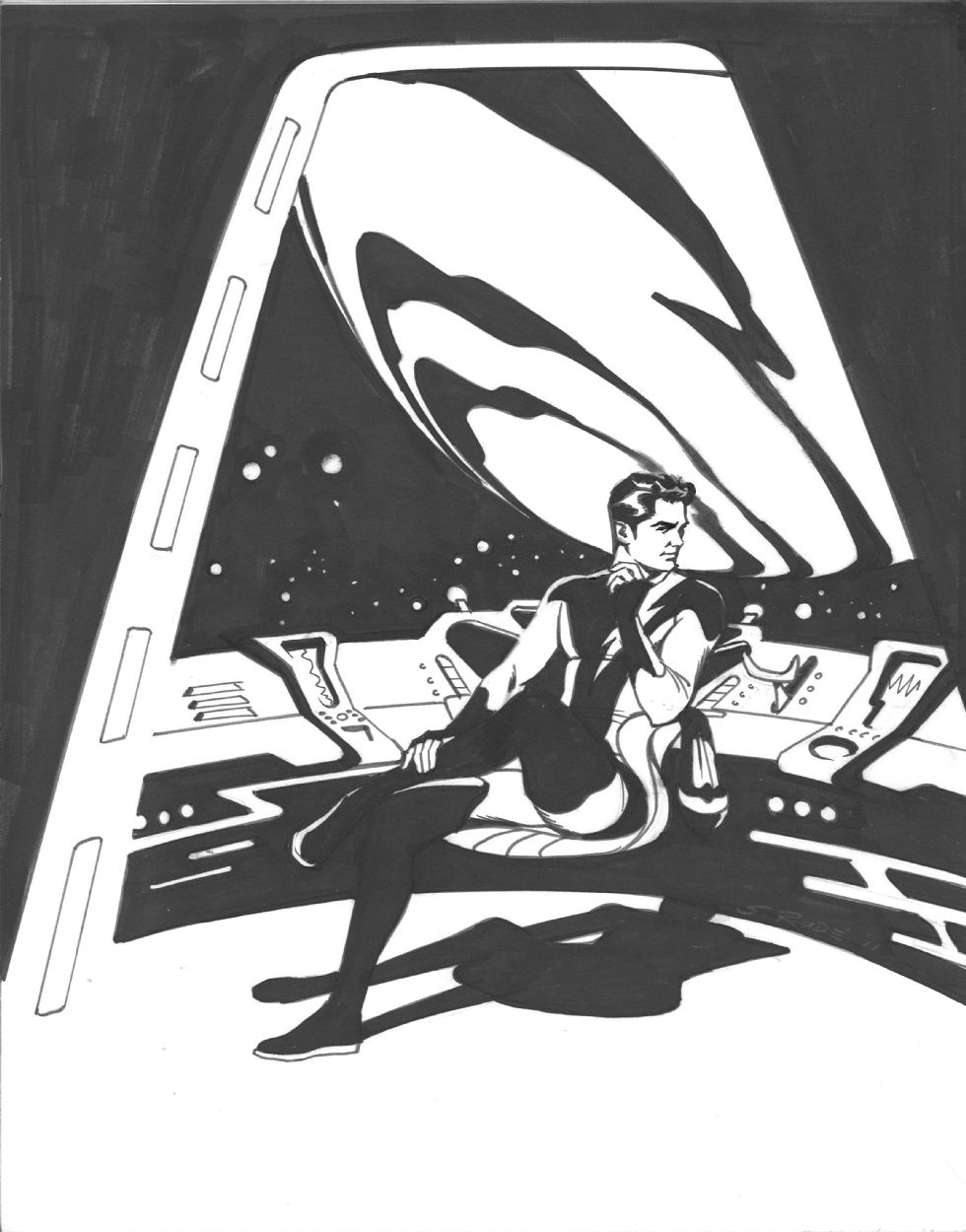 Steve Rude - Nexus 1, In Michael Diaz's COMMISSIONS, PIN-UPS, & CON ...